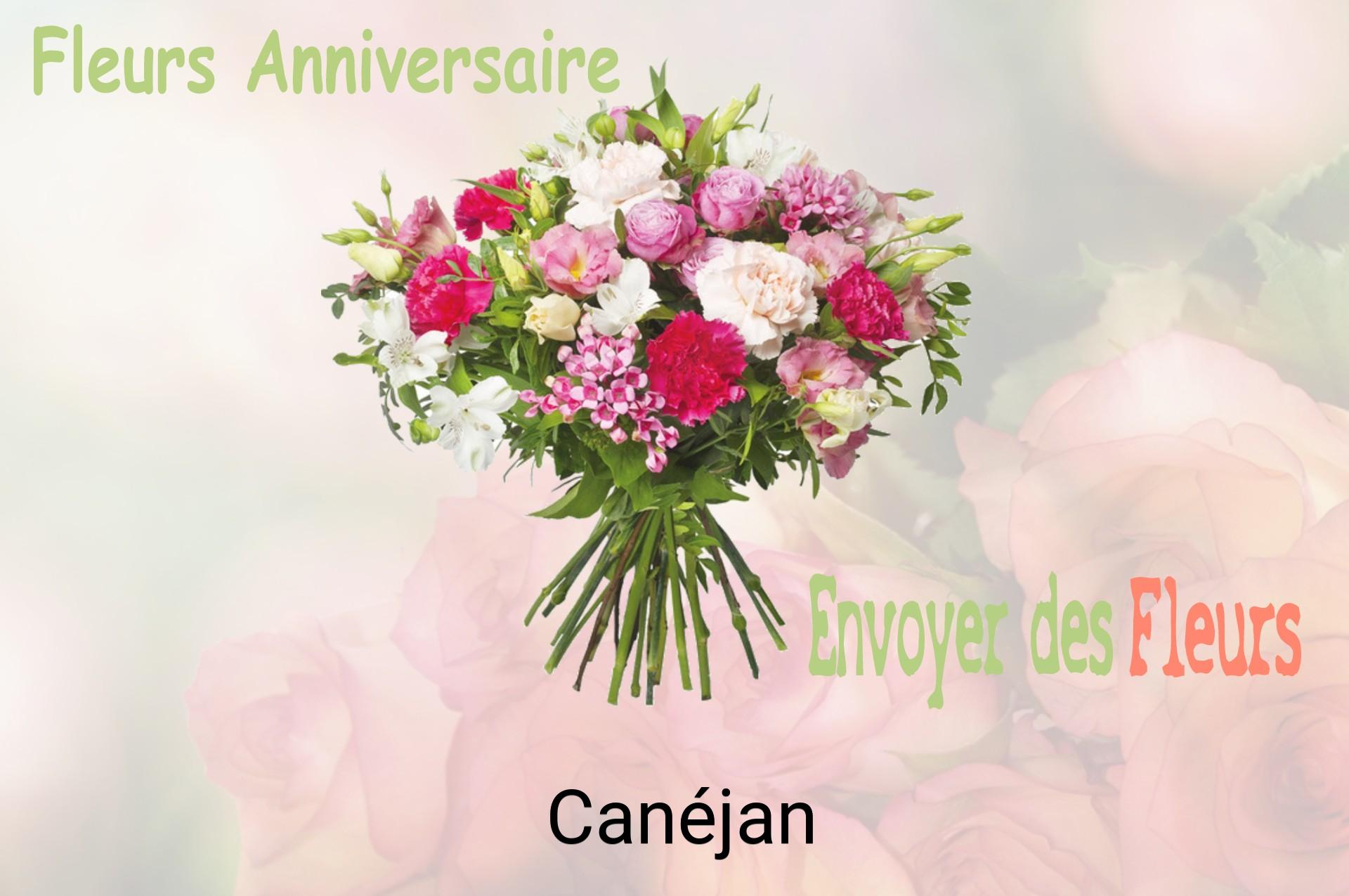 Bouquet de fleurs d’anniversaire livré à Canéjan