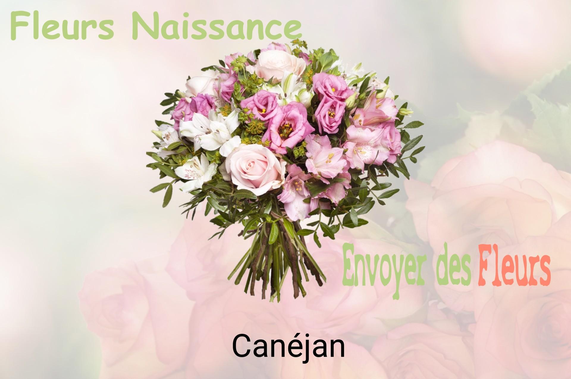 Bouquet de fleurs de naissance livré à Canéjan